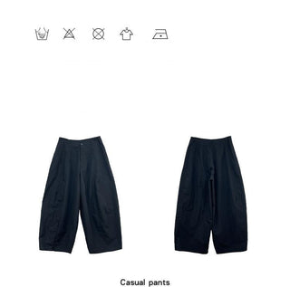 draped machete pants
