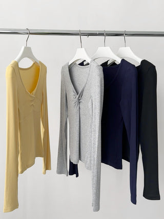 cross twist Top