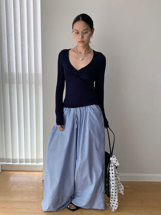 cross twist Top