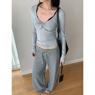 cross twist Top