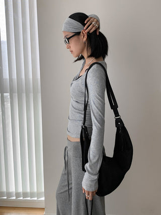 cross twist Top