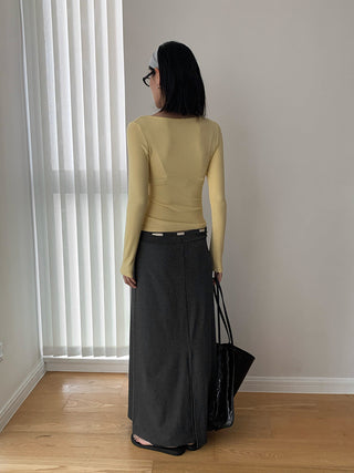 cross twist Top
