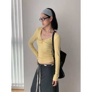 cross twist Top