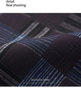 plaid straight skirt
