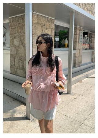 ruffled sun jacket