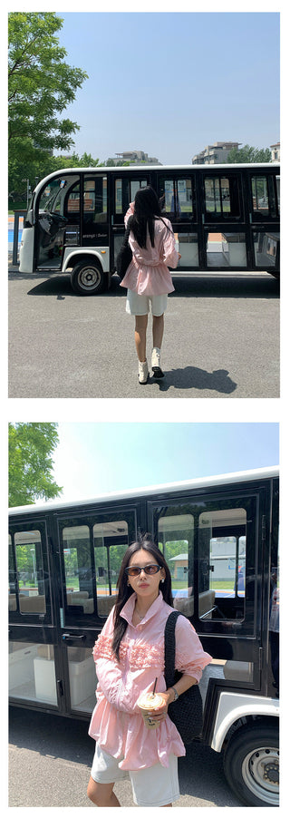 ruffled sun jacket