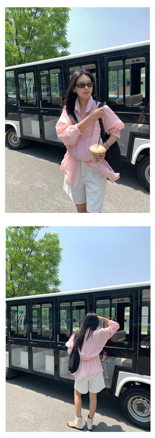 ruffled sun jacket