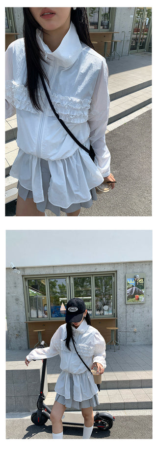 ruffled sun jacket