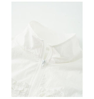 ruffled sun jacket