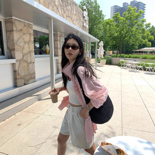 ruffled sun jacket