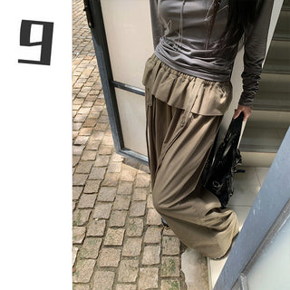 lace casual pants