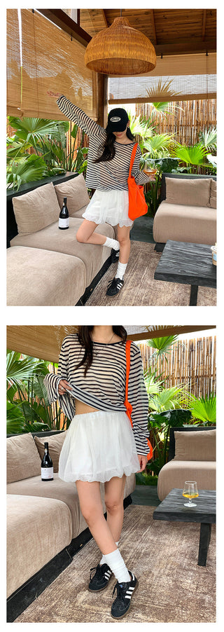pumpkin puffy skirt