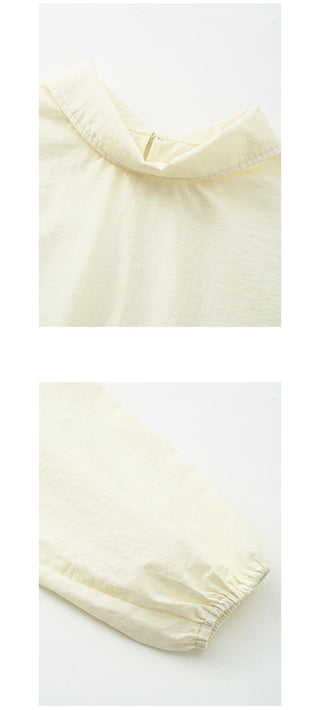 stand collar pullover