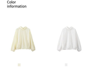 stand collar pullover
