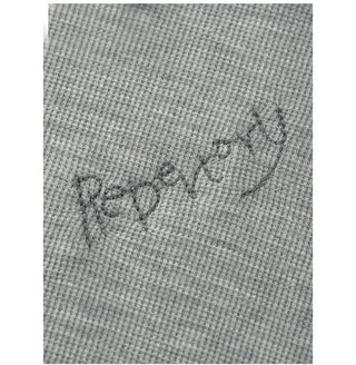 letter embroidered Top