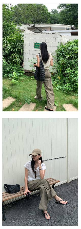 wide leg trousers