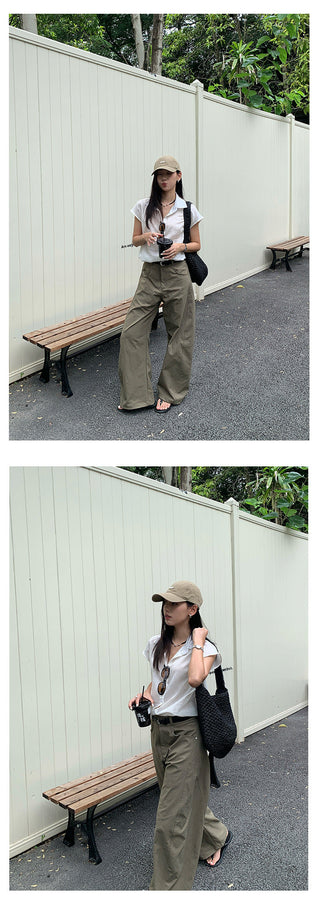 wide leg trousers
