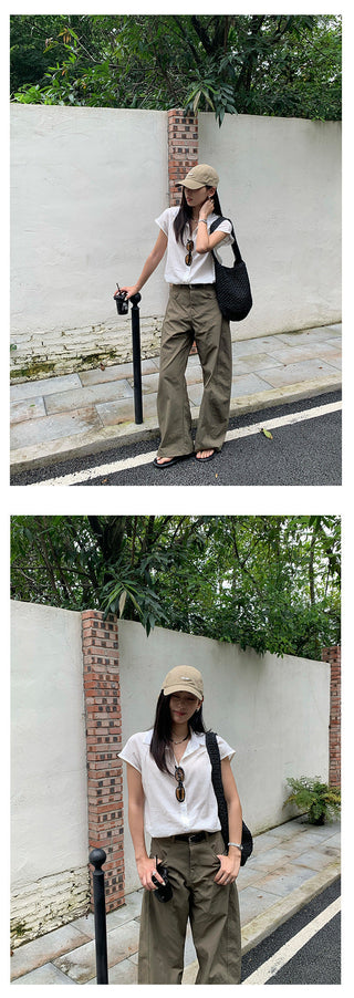 wide leg trousers
