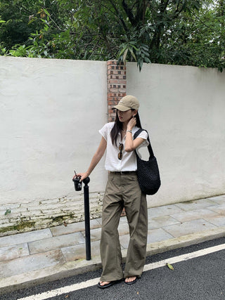 wide leg trousers