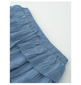 striped dress set