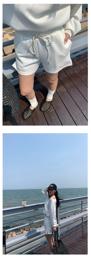 casual shorts set