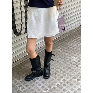 jacquard bandage skirt