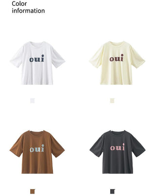 letter printed Top