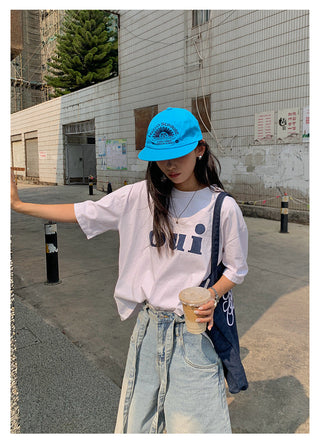 letter printed Top