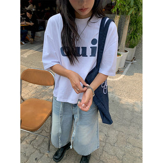 letter printed Top