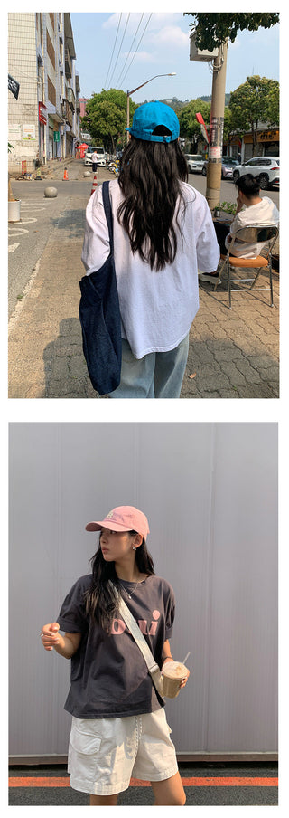 letter printed Top