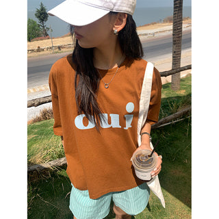 letter printed Top