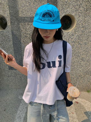 letter printed Top