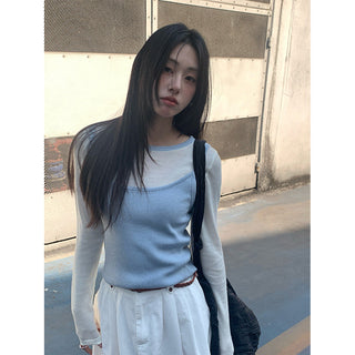 contrast vest set