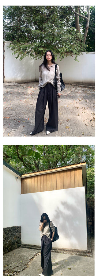 hollow-out cardigan