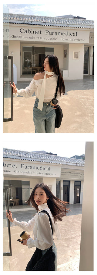 flare sleeve blouse