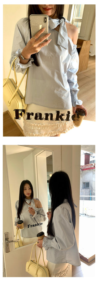 flare sleeve blouse