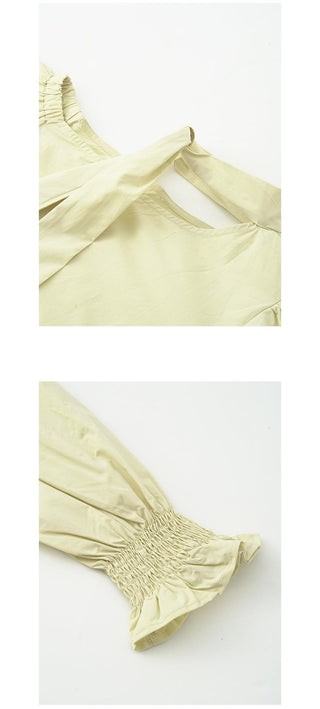 flare sleeve blouse