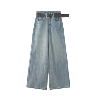 belt wide jeans