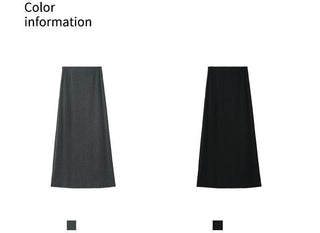 A-line midi skirt