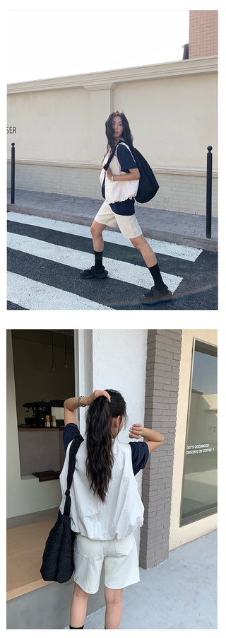 metal buckle shorts