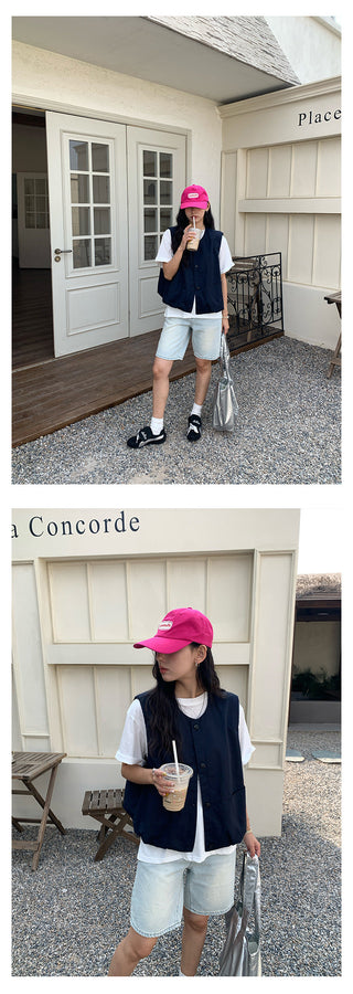 metal buckle shorts