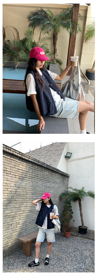 metal buckle shorts