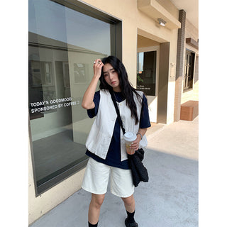 metal buckle shorts