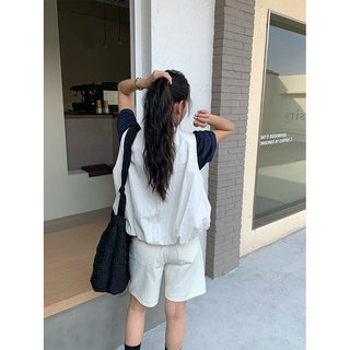 metal buckle shorts