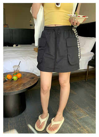 pocket work skirt