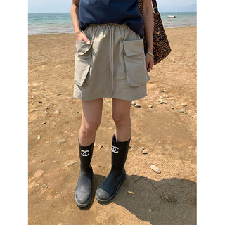 pocket work skirt