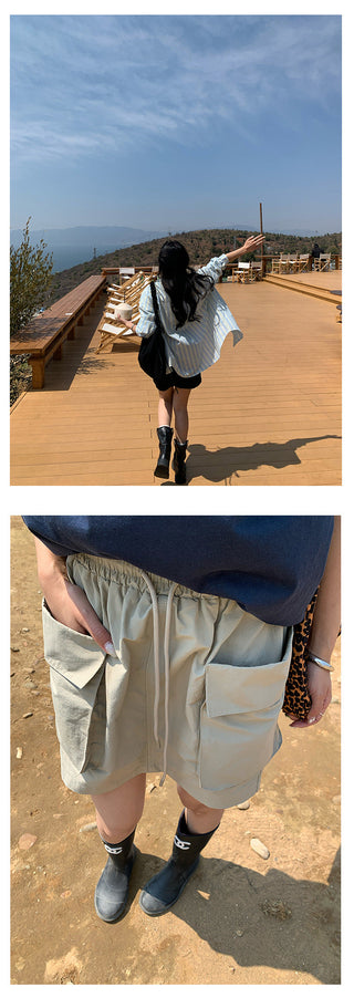 pocket work skirt
