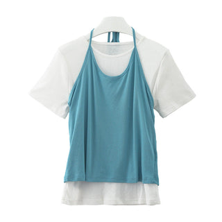 halter two-piece set