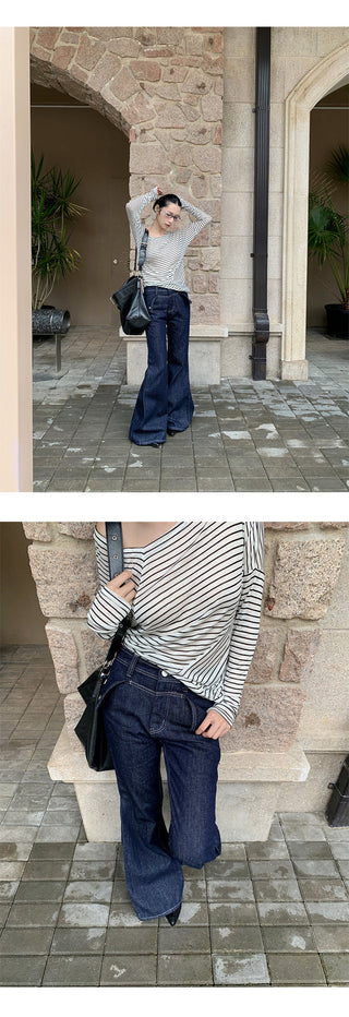 pocket skinny jeans