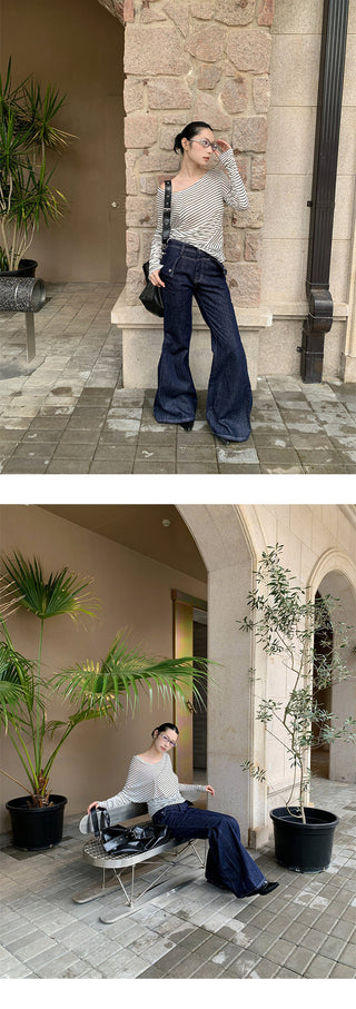 pocket skinny jeans